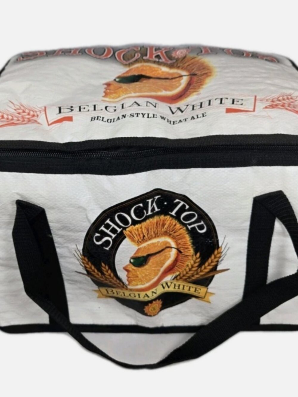 HTF LN Shock Top Beer Belgian White Soft Insulated Cooler Large Bag Promo Tote